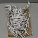 Jadaol Cat 6 Ethernet Cable 100ft, 10Gbps Support Cat8 Cat7 Network, Flat RJ45 LAN Patch Cable, High-Speed Wired Internet Cable for Router, Modem, Switch, Gaming Consoles, PC, Streaming Devices, White