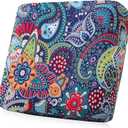 Smiry Printed Couch Cushion Covers, Stretch Soft Couch Covers for Sofa, Washable Non-Slip Sofa Slipcover Furniture Protector for Indoor and Outdoor (Backrest L, Blue Green)