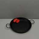 Paella Pan  Enamelled, No-Rust Steel Skillet  Easy-to-Clean Pan for Propane & Gas Burners  Indoor & Outdoor Cooking Cacerola Paellera Sarten  13 Inch, for 6 Servings