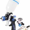 Dynastus Touch Up Composite HVLP Air Spray Gun Detail Paint Sprayer Spot Repair, with Filtering and Air Regulator Kits (4.2 oz)