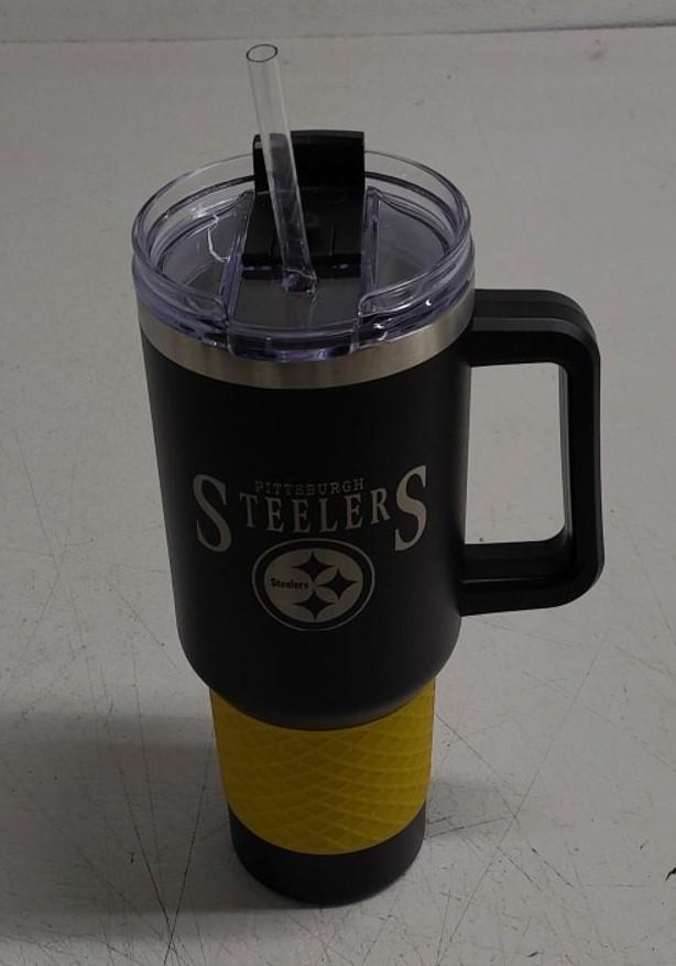 Pittsburgh Steelers 40 Oz Tumbler Black
