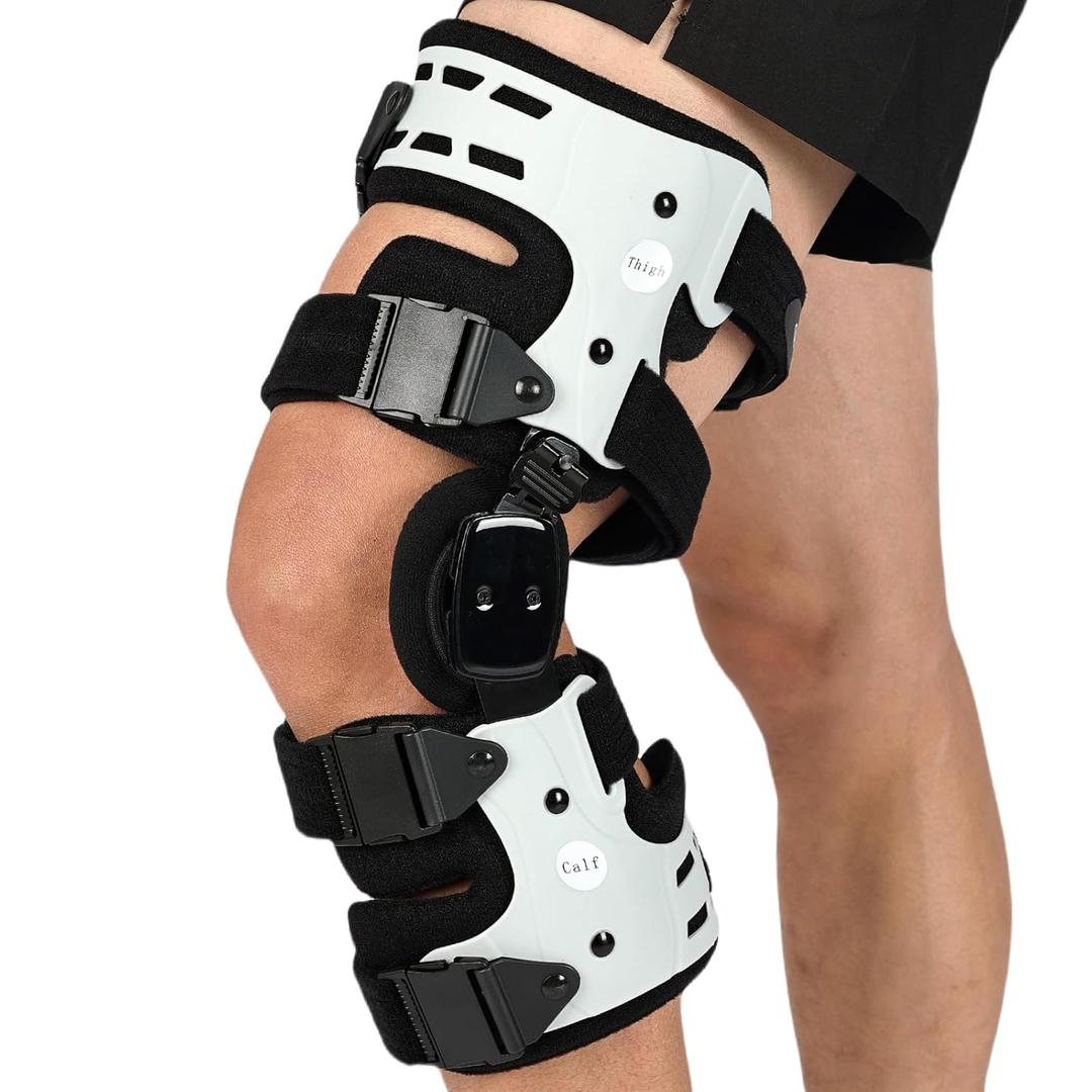Orthomen OA Unloader Knee Brace, Adjustable Metal Medial & Lateral Valgus Knee Support,Osteoarthritis,Arthritis Pain Relief and Bone on Bone for Men & Women, Left Orthomen OA Unloader Knee Brace, Adjustable Metal Medial & Lateral Valgus Knee Support,Osteoarthritis,Arthritis Pain Relief and Bone on Bone for Men & Women, Left