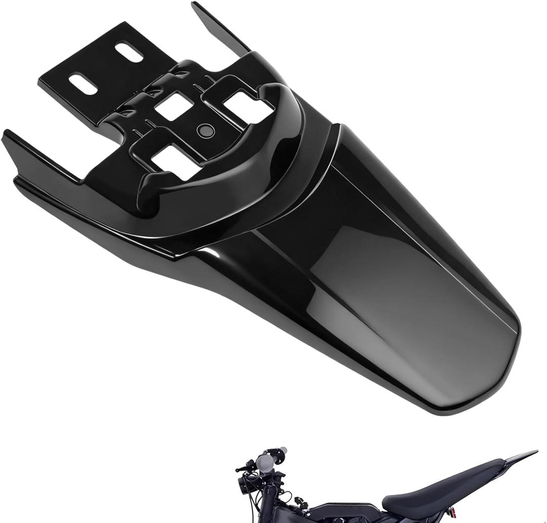Rear Fender for Surron Light Bee X/S and Segway X160/X260, Back Fender for E-Dirt Bike - Plastic