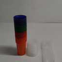 L LIKED 12 Oz Kids Sippy Cups, 4 Colours Assorted Total 20 Count Spill Proof Reusable Cups, BPA-Free, Perfect for Party