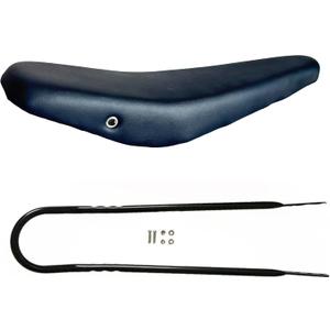 Bicycle Saddle Black Color, Bike Banana Saddle Seat 26in