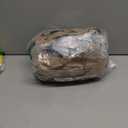 Mid Century Modern Table Lamp, Touch Control & 3 Way Dimmable, Green Ribbed Glass Shade, Small Gold, Vintage Bedside Lamp for Bedroom, Living Room,Office (Bulb Included)