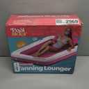 Premium Inflatable Tanning Pool Lounger | Large Inflatable Tanning Bed for Adults - 4 in 1 Multipurpose Suntan Tub | Pool Floats Adults, Inflatable Pool Float | Tanning Float - Sunbathing Pool Raft