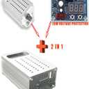 PWM 0-30s Soft Start/Soft Stop Variable Speed DC Motor Speed Controller Battery Low Voltage Protection Recoverable Overcurrent Protection PWM Switch Control 9-70V 40A
