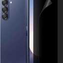 2 Pack Anti Glare Matte Privacy Screen Protector Compatible with Samsung Galaxy Z Fold 6 [Front Screen Only] EPU+TPU Hybrid Film, Anti Fingerprint, Self-Healing,Case Friendly, Easy Installation