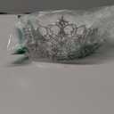 Semato Princess Crown Halloween Cosplay Girls Tiara Witch and Princess Costume Crystal Crown for Party and Birthday Gifts