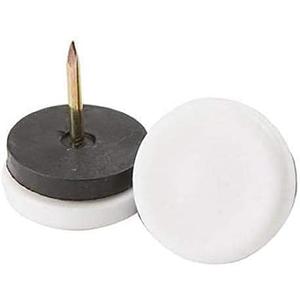 7/8" Nail on Nylon Chair Glides (Pack of 16 Glides)