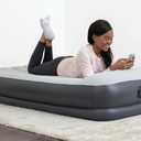 SLEEPLUX Durable Inflatable Air Mattress with Built-in Pump, Pillow and USB Charger