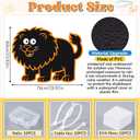 MotiMind Giant Art Easel for Kids, Lion Chalkboard for Classroom & Home