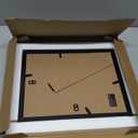 8.5 x 11 Picture Frame Set of 1, Black Photo Frame, Wooden Picture Frame with High Definition Glass for Wall & Tabletop Display