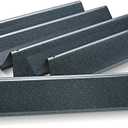 GRISUN 15.3" Flavorizer Bars for Weber Spirit 300, GS4 Spirit II 300 Series E310 E320 E330 S310 S320 S330 (2013-Current) - 5 Pack Porcelain Steel Heat Plates Replacement for Weber 7636 69797 68843