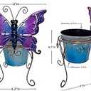 Evergreen Metal Butterfly Pot Holders