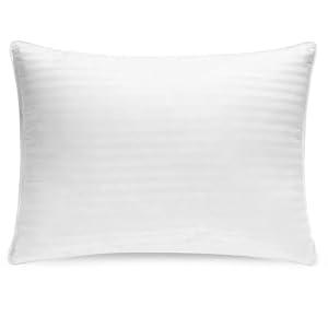 Maple Comfort Down and Feathers Pillows King Size - Premium Soft Pillow Authentic Canadian White Goose Down & Feather, w/ 100% Cotton Cover for Comfort Luxury Experience - Fluffy & Washable