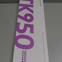 TK950 104 Keys Aesthetic Typewriter Keyboards with White Backlit, Typewriter Keyboard Wireless Mechanical Keyboard, Blue Switch, Anti-Ghosting Bluetooth/2.4GHz/Wired Keyboards-Blue