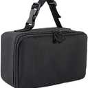 Travel Carrying Bag for Lifevac Travel Kit,Portable Storage Bga with Adjustable Strap for Airway Suction Device, Durable Storage Bag for Car Home Camping Hiking, Black (Bag Only)