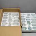 Yirilan Bud Vases Set of 32 PCS, Small Flower Vases for Table Centerpieces, Mini Vases for Single Stem Flowers, Glass Vases for Centerpieces, Wedding & Home Decor, Clear