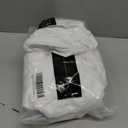 Wrap Around Dust Ruffle Bed Skirt - White - for Full Size Beds with 18 Inch Drop - Easy Fit Elastic Strap - Adjustable Pleated Bedskirt w/Brushed Fabric - Wrinkle Free - for Women, Men, Kids & Teens