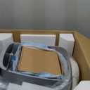 Open-Top Self Cleaning Litter Box, Automatic Litter Box with Dual Safety Sensors, Anti-Pinch Protection, Large Capacity, APP Control, White-Grey