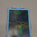 FLUESTON LCD Writing Tablet, 10 Inch Doodle Board Toys Gifts for 3-8 Year Old Girls Boys, Colorful Electronic Drawing Pad for Toddler, Easter Basket Stuffer for Kids Educational Learning Travel Toy (11"W x 7.5"H, Delightful Dolphin Blue)