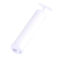 Mallofusa Hand Plastic Compressed Vacuum Space Manual Air Deflation Pump for Vacuum Seal Storage Bags White 9.3 x 1.5 Inch