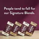 2 x Costa Coffee Whole Bean Coffee, Signature Blend Dark Roast, 12oz each, Rainforest Alliance Certified (EXP 02/28/26)