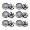 SH30 Replacement Heads for Philips Norelco Shaver Series 3000, 2000, 1000 (6 PACK)