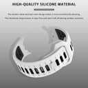 Sport Band Compatible with Google Pixel Watch 4/3 45mm, Soft Silicone Breathable Waterproof Replacement Strap for Google Pixel Watch 4 3 (45mm)