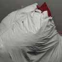 MAGIC ELEPHANT Wicker Chair Cushions, Indoor Outdoor Memory Foam Wicker Furniture Cushions Set of 5, 1 Loveseat and 2 U-Shape and 2 Long Waterproof Cushions for Patio Furniture Bench (Red)