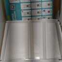 MaxGear Acrylic Sign Holder 8.5x11 Inches 2 Pack, Double Sided Clear Display Stand Table Top Paper Holder, Vertical Menu Flyer Stand, Plastic Frame for Stores, Restaurants, Hotels, Office