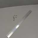 OOK French Cleat, Picture and Mirror Hanger with Hardware, 100lb, Aluminum, 533208 (12" Length, 100lb)