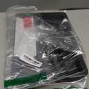 Lifewit Silverware Drawer Organizer, Expandable Utensil Tray for Kitchen, BPA Free Flatware and Cutlery Holder, Adjustable Plastic Storage for Spoons Forks Knives, 8.9-14.7 x 12.2", Black