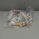 Joliyoou Set of 6 Fairy Nutcracker Ornaments, 5 Inch Each Christmas Tree Hanging Decorations with Ballet Princess Figures, Multicolored Wooden Xmas Ornaments for Home Holiday Decor