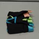 INNERSY Period Underwear for Teens Girls Cotton Leak-Proof Menstrual Panties 3-Pack (14-16 Years, Colored Black)