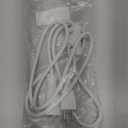 STARELO Extension Cord with Switch 3-Prong Indoor White Extension Cord,18AWG,Control Switch ON/Off 3A 125V NEMA 5-15R Grounded Plug Receptacle.6FT White