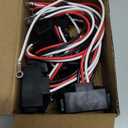 10x 3 Wire Plug Truck Trailer Light Plug Molded 3 Prong Pigtail Harness for Stop Turn Tail Sealed Round Oval Light Brake Backup Light