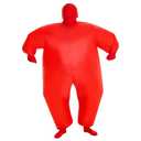 Morph Red Megamorph Kids Inflatable Costume, Funny Blow Up Bubble Suit For Kids, Red Inflatable Suit