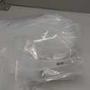 Barossa Design Shower Curtain Liner with 6 Magnets - Heavy Duty PEVA Plastic Shower Curtain for Bathroom, Waterproof Vinyl & See Through Bath Liner, Metal Grommets - Clear, 72x72