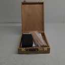 Deluxe Art Supplies 27 Pieces Art Set with Tabletop Easel, 12 Colors Acrylic Paint, 10 Paint Brushes, 3 Canvas Panels, Palettes