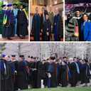MyGradDay Doctoral Graduation Tam 8 Sides Doctorate Cap PhD Blue/Black Velvet with Gold Bullion Tassel (Black)