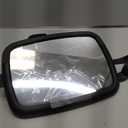 Pack of 1 Munchkin Baby Car Mirror for Rear Facing Car Seats, Pivot 360 Baby in-Sight Adjustable Auto Mirror, Black (11.25x8 Inch) 