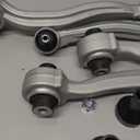 4 pc Front Lower Forward & Rearward Control Arms w/Ball Joints Replacement For BMW 3 Series E90 128i 135i 325i 328i 330i 335d 335i 335is X1 (2WD RWD Models Only)