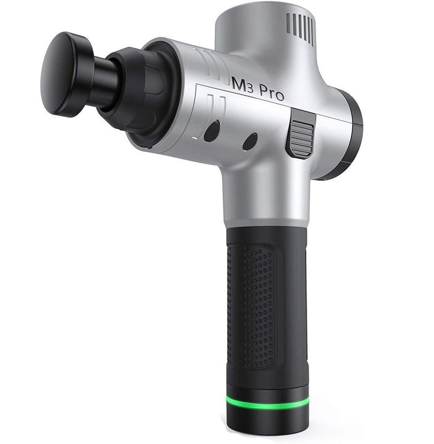 Opove M3 Pro 2 Massage Gun Deep Tissue Percussion Muscle Massager for Workout, Handheld Percussive Therapy Fascia Gun for Athletes Fast Recovery 4-8 Hours Long Battery Life, Powerful, Quiet, Black