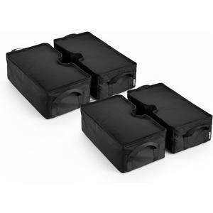 Rhino BaseMate 18" 2-Pack Umbrella Base Weight – Fits Offset, Cantilever & Outdoor Patio Umbrellas – Detachable Design – Black – Easy Setup