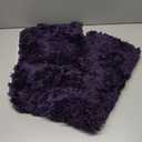 MIULEE Dark Purple Bathroom Rugs, Soft Absorbent Microfiber Bath Rugs Non Slip Quick Dry Fluffy Bath Mats for Bathroom Floor Tub Showers, Machine Washable, 20x30 Inch