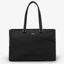 Lovevook Laptop Shoulder Bag, 15.6", Laptop Tote Bag for Women Work, Black