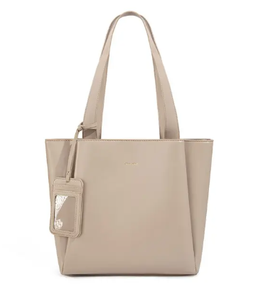 Bags for Women 15.6 Inch - Laptop Tote Bag with Zip Compartments - Large PU Leather Office Purse Computer Briefcase